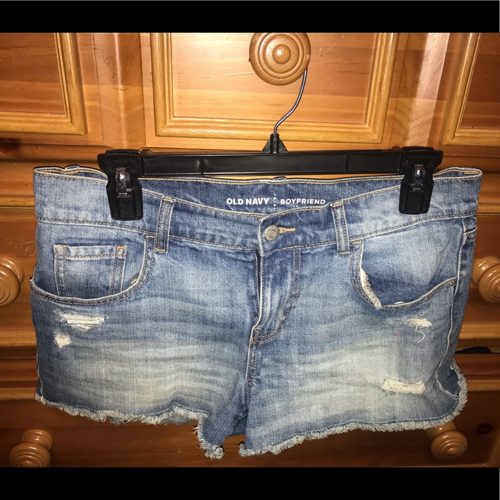 Old Navy Boyfriend Denim Shorts